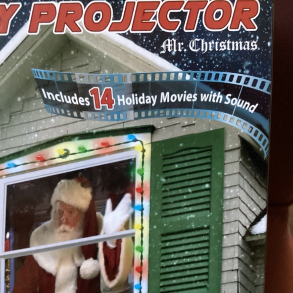 Virtual Holiday Projector Mr Christmas New In Box - Picture 4 of 11